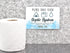 Septic Tank Bathroom Sign | Fun Adhesive Septic System Signs for Toilet | Novelty WC Septic Sign