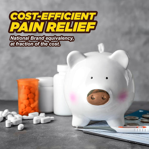 TIME-CAP LABS, INC. Timely 300 Count Regular Strength Aspirin 325mg for Adults - Compared to Bayer - Coated Regular Strength Aspirin Tablets - Pain Reliever for Minor Aches and Pains - Made in USA