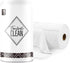 Microfiber Cleaning Cloth Roll - 75 Pack, 12" x 12", Reusable Washable Rags (White)