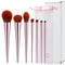 7Pcs Professional Pink Makeup Brushes Set, Essential Beauty Tools for Beginners and Travel by YUESHENNAN