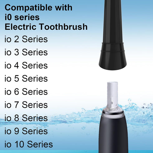 Swistarhan 12PCS 3 4 5 6 7 8 9 10 Replacement Heads Compatible with Oral B iO Series Electric Toothbrush,Toothbrush