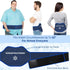 KingPavonini Extra Large Ice Pack for Back Pain Relief, 2 Pack Reusable Gel Wrap for Lumbar Surgery, Sciatica
