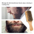 Omwah Double Sided Facial Hair Brush for Beard Shaving and Barber Use