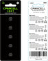L1154f Battery AG13 L1154 LR44 SR44 A76 Button Batteries Alkaline Coin Cell (20 Count)