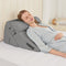 Sasttie Wedge Pillow Set for After Surgery, 2PCS Adjustable Bed Wedge Pillow