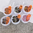 Kalolary 8 Boxes Halloween Nail Art Sequins, 3D Nail Art Decals Stickers for Pumpkin Witch Bat Manicure DIY Decoration