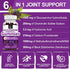 Glucosamine Chondroitin Gummies with MSM & Elderberry, 60 Gummies (2 Pack), Joint Support & Immune Supplement