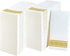 LITOPAK 200 Pack Paper Hand Towels for Bathroom - Guest Disposable Napkins for Kitchen, Wedding, Party, Dinner, Gold