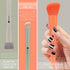 KINGMAS 3Pcs Makeup Brush Set, Foundation, Contour, Concealer, Under Eye & Blusher Kabuki Brushes for Face Blending