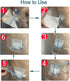 SinaiSea 8"x8" (Pack 25) Waterproof Dialysis Port Shower Cover Pd Catheter Shower Shields Dialysis Catheter Shower
