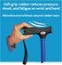 Carex Soft Grip Folding Cane, Adjustable Height (33"-37"), Anti-Slip Rubber Tip, Black
