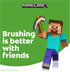 Set, 2 2 Colgate Kids Minecraft Toothbrush and Kids Toothpaste Gift Includes Minecraft-Themed Battery Toothbrush