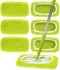 Hoapavi 6 Pack Reusable Microfiber Mop Pads Compatible with Swiffer Sweeper Mop, Washable