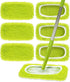 Hoapavi 6 Pack Reusable Microfiber Mop Pads Compatible with Swiffer Sweeper Mop, Washable