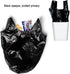 Small Trash Bags, Strong Black Garbage Bags, Unscented Thicken Bin Liner for Bedroom Home Kitchen, 6 Gallon, 120 Count