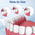 Hushee 1000 Count Dental Floss Bulk Tooth Picks, Individually Wrapped Travel Floss Picks for Oral Care