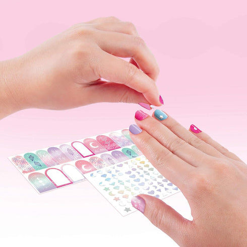 Make It Real Light Magic Dryer and Nail Polish Set for Girls, Includes 5 Nail Polish Colors and Nail Art