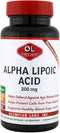 OLYMPIAN LABS Alpha Lipoic Acid, 200 mg, 0.15 Pounds