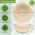 Paper Bowls 10 oz, 100 Pack Small Disposable Heavy Duty Bowls for Hot Soup, Ice Cream, Fruits, 100% Compostable