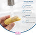 Hammer 3 Pack PediFix Felt Toe Crest Cushion with Loop Toe Support Pad for Callus Cushioning & Toe Tip Pressure Relief
