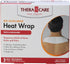 Thera|Care Air-Activated Heat Wrap for Neck, Wrist, Shoulder | 3 Treatments for Deep Pain Relief