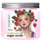 Strawberry Ice Cream Sugar Scrub, 10 oz Natural Strawberry Formula for Skin-Polishing Care