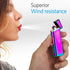 Electric Arc Windproof Plasma Lighter, USB Rechargeable with Upgraded Battery Indicator - Multichrome