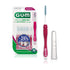 GUM Proxabrush Go-Betweens - Moderate Interdental Brushes, Soft Bristled Dental Picks for Plaque Removal & Gum Health,