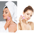 Nuanchu 4 Pieces Facial Cupping Massage Cups & Gua Sha Boards Set, Heart Shape Gua Sha Scraping Board for Face Eyes Neck