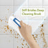 Amazer Scrub Brush for Cleaning, Comfort Grip Shower Scrubber, Heavy Duty Cleaner Brush for Tub Sink Carpet Floor -