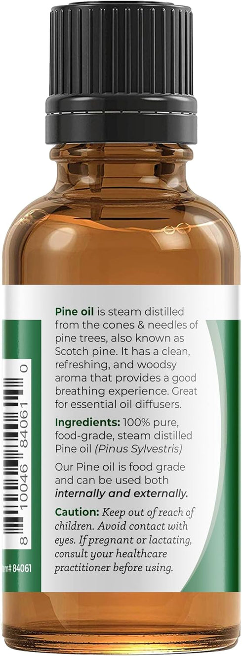 Viva Doria 100% Pure Pine Essential Oil, Undiluted, Food Grade, Hungarian Pine Oil 30 mL (1 Fluid Ounce)