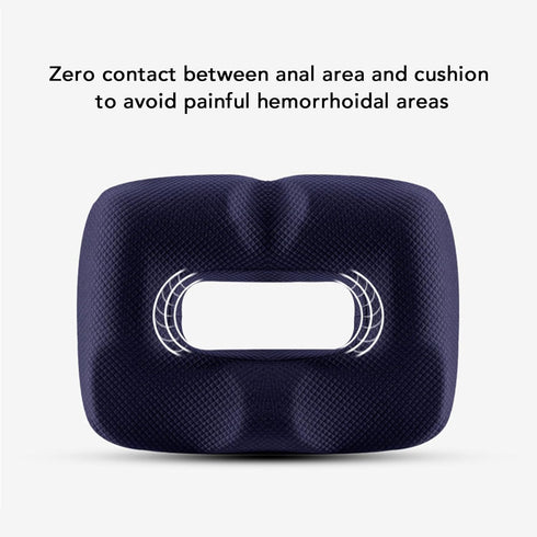 TITA-DONG Tailbone Seat Cushion for Pain, Ergonomic Comfortable Seat Cushion for Office Car Home, Memory Foam Soft