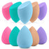 InnoGear Makeup Sponge, 10 Pcs Blender Set for Beauty Cosmetic Foundation, Flawless Applicator Puff (Multicolor 1)