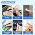 280PCS Small Finger Cots - Disposable Finger Gloves Rubber Protectors for Beauty Nail Art Tattoo Industrial (White)