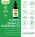 Maxi Health Iron Supplement 15mg Per ML – Liquid Iron Drops for Men, Women, and Kids, Increase Energy & Blood Levels -