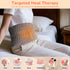 Heating Pad for Back Massager: Heating Pad for Lower Back Lumbar Cramps (Deep Gray)