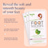 SpaLife 8-Pack Softening Care Foot Sockies - Spearmint & Tea Tree Oil Exfoliating Moisturizing Treatment