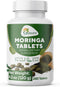 Grenera Moringa Tablets 240 nos, Uncoated Herbal Supplement, Green Superfood, Lab Tested for Purity