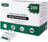 icepac Lens Wipes for Eyeglasses - 200-Moistened Individual Wrapped Eye Glasses Cleaning Wipes