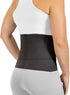 BraceAbility Elastic Low Back Brace - Compression Support Belt for Sciatica, Herniated Disc, Workouts, XL