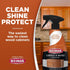 Weiman Cabinet & Wood Clean & Shine Spray - Furniture, Kitchen Cabinets, Baseboard & Trim, Fresh Almond Scent