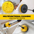Holikme 8 Piece Drill Brush Attachments Set - Power Scrubber Brush with Long Attachment for Bathroom and Kitchen