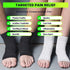 TechWare Pro Ankle Brace Compression Sleeve - Plantar Fasciitis Sock. Relieves Achilles Tendonitis. Foot Arch Support