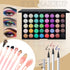 Makeup Practice Face Board, 3D Silicone Half Face for Eyelash and Eye Shadow Practice for Students and Beginners