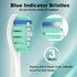 Replacement Toothbrush Heads for Philips Sonicare, Compatible with Electric Toothbrushes Handle, Snap-on System, Black,