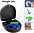 Retainer Case Denture Case: BVN Orthodontic Dental Case, Slim Braces Case, Mouth Guard Case, Denture Box, Teeth Aligner