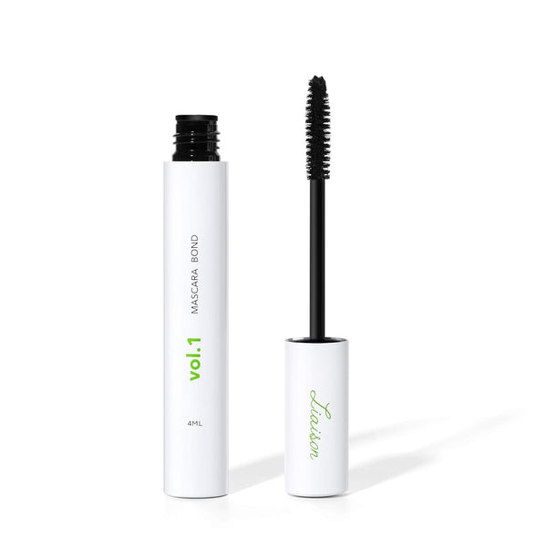 Mascara Bond (4ml) Volumizing & Lengthening Mascara with Peptide Growth Complex for Long Lashes - No Clump, No Glue