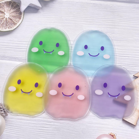 5 PCS Boo Boo Ice Pack, Kid Reusable Hot Cold Pack for Pain Relief, Wisdom Teeth, Baby Colic