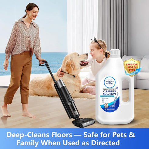 ZORAST 82 Oz S3/S5/S7 3/5 Floor Cleaning Solution, Fl , Deep Cleans for Multiple Hard Floors, Compatible with Tineco