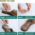 Welnove Arch Support Inserts - Self Adhesive Gel Arch Supports for Flat Feet & Foot Pain Relief, Reusable